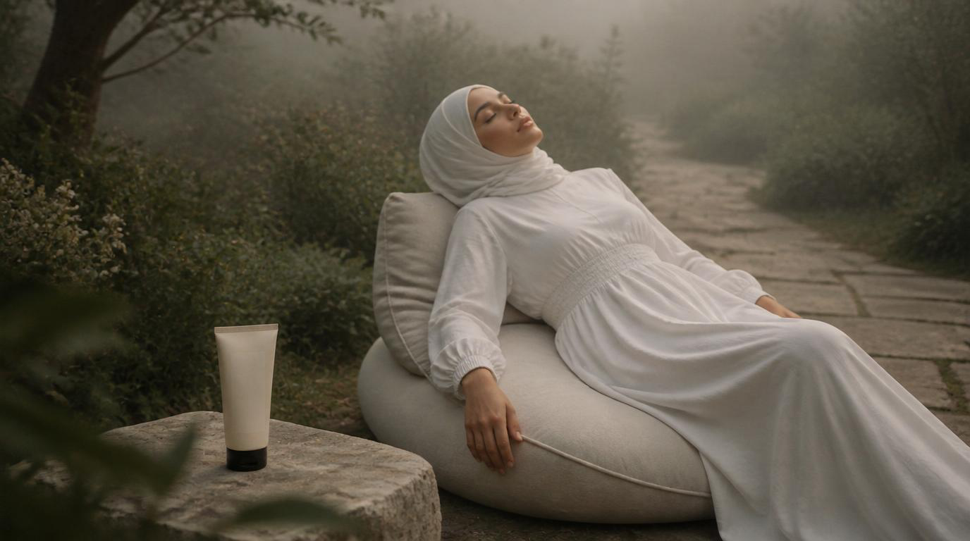 Finn ivory body cream campaign